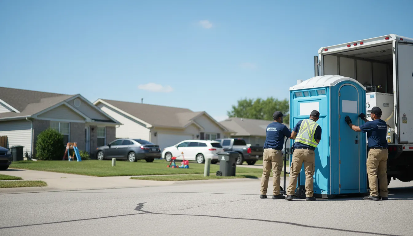 Standard Porta Potty Rentals in Pine Village, IN near me